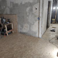 53m2 korteris uued põrandad.
