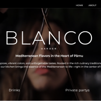 Restoran Blanco-garden